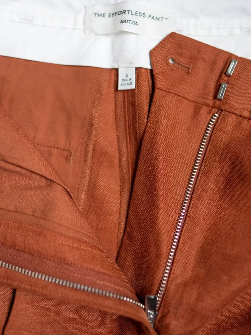Wilfred Linen Effortless Pant in Anise - size 4